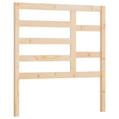 Sängynpääty 96x4x104 cm täysi mänty