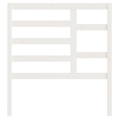 Valkoinen sängynpääty Fiedler 106x4x104cm (mänty)