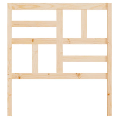 Sängynpääty 96x4x104 cm täysi mänty