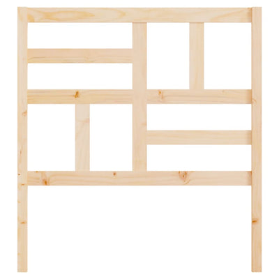 Sängynpääty 106x4x104 cm täysi mänty