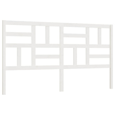 Valkoinen sängynpääty Winfield 186x4x104cm (mänty)