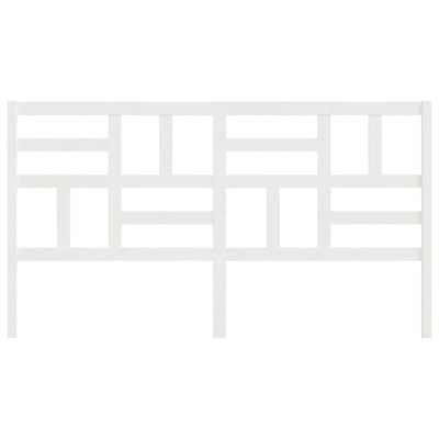 Valkoinen sängynpääty Winfield 186x4x104cm (mänty)