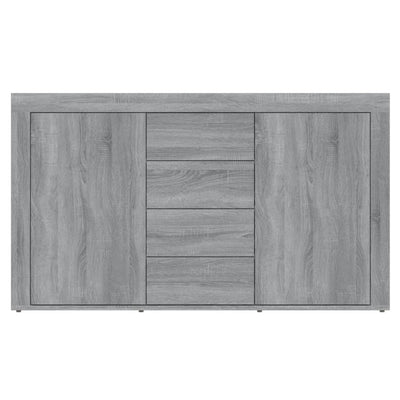 Senkki harmaa Sonoma 120x36x69 cm tekninen puu