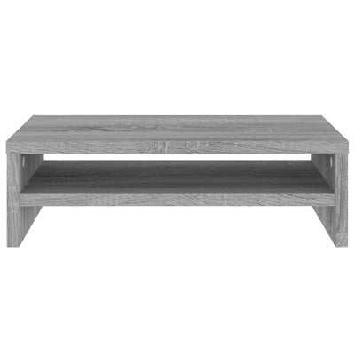 Näyttöteline harmaa Sonoma 42x24x13 cm tekninen puu
