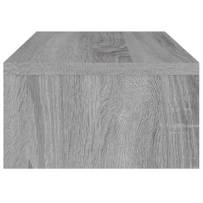 Näyttöteline harmaa Sonoma 42x24x13 cm tekninen puu
