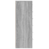 Senkki 6 laatikolla harmaa Sonoma 50x34x96 cm tekninen puu