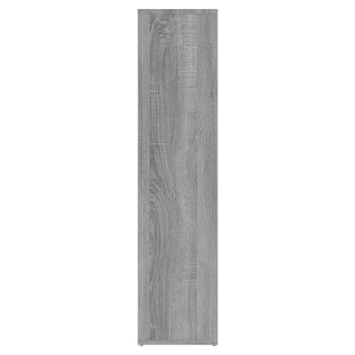 Kirjahylly harmaa Sonoma 50x25x106 cm