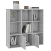 Kirjahylly harmaa Sonoma 98x30x98 cm