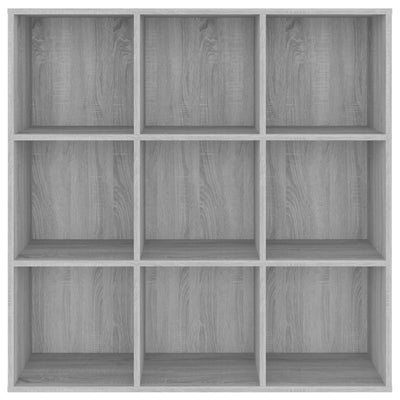 Harmaa kirjahylly Mignona 98x29x97,5cm