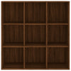 Kirjahylly ruskea tammi 98x29x97,5 cm