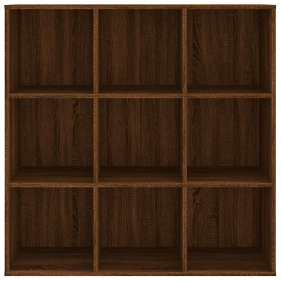 Kirjahylly ruskea tammi 98x29x97,5 cm