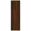 Kirjahylly ruskea tammi 98x29x97,5 cm