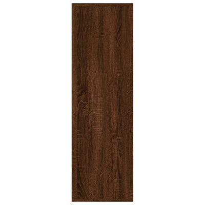 Ruskea kirjahylly Mignona 98x29x97,5cm (tammi)