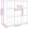 Kirjahylly ruskea tammi 98x29x97,5 cm