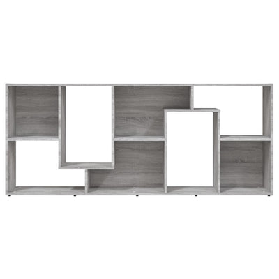 Kirjahylly harmaa Sonoma 67x24x161 cm tekninen puu