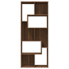 Ruskea kirjahylly Ilda 67x24x161cm (puinen)