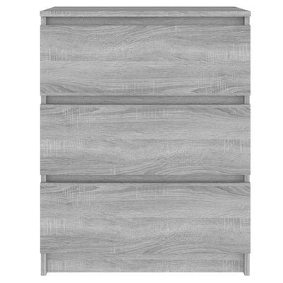 Senkki harmaa Sonoma 60x35x76 cm tekninen puu
