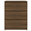 Senkki ruskea tammi 60x35x76 cm tekninen puu