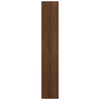 Kirjahylly ruskea tammi 36x30x171 cm tekninen puu