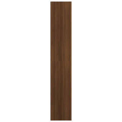 Kirjahylly ruskea tammi 36x30x171 cm tekninen puu