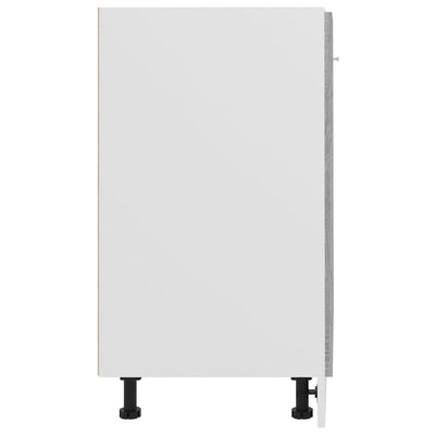 Harmaa alakaappi Pompilas 60x46x81,5cm (puinen)