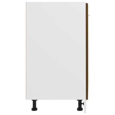 Ruskea tammi alakaappi Pompilas 60x46x81,5cm (puinen)