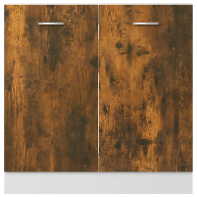 Allaskaappi savutammi 80x46x81,5 cm tekninen puu