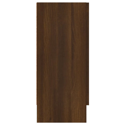 Senkki ruskea tammi 120x30,5x70 cm tekninen puu