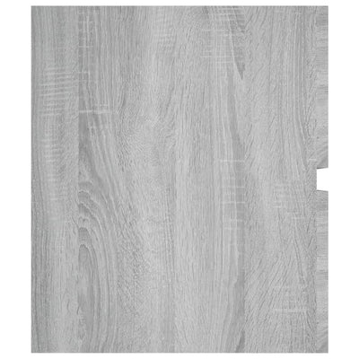 Allaskaappi harmaa Sonoma 100x38,5x45 cm tekninen puu