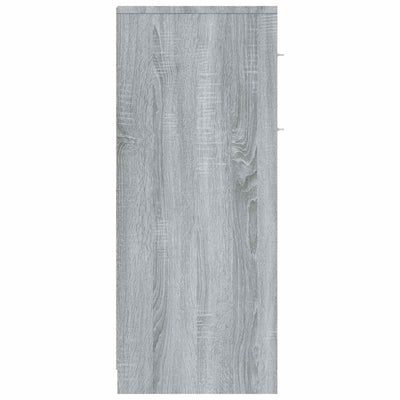 Kylpyhuoneen kaappi harmaa Sonoma 60x33x80 cm tekninen puu