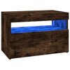TV-taso LED-valoilla savutammi 60x35x40 cm