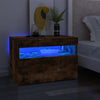 TV-taso LED-valoilla savutammi 60x35x40 cm