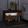 TV-taso LED-valoilla savutammi 60x35x40 cm