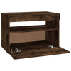 TV-taso LED-valoilla savutammi 60x35x40 cm