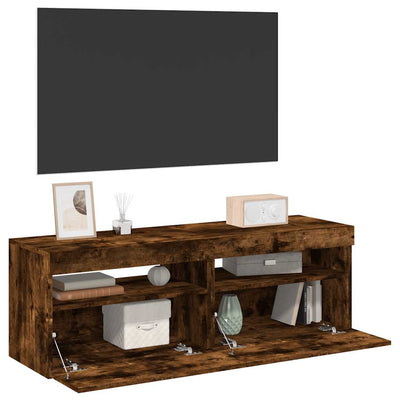 Savutammi tv-tasot Noela 60x35x40cm (2 kpl led-valoilla)