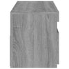 TV-tasot 2 kpl LED-valoilla harmaa Sonoma 60x35x40 cm