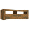 TV-taso LED-valoilla savutammi 120x35x40 cm