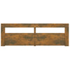 TV-taso LED-valoilla savutammi 120x35x40 cm
