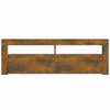 TV-taso LED-valoilla savutammi 120x35x40 cm