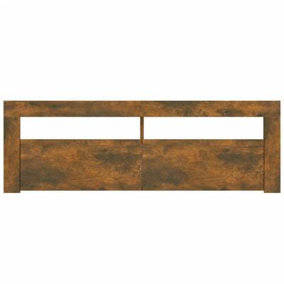 TV-taso LED-valoilla savutammi 120x35x40 cm