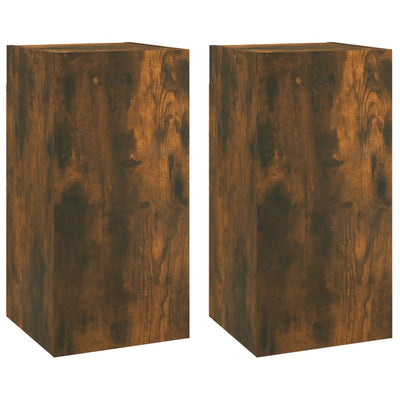 TV-tasot 2 kpl savutammi 30,5x30x60 cm tekninen puu