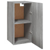TV-tasot 2 kpl harmaa Sonoma 30,5x30x60 cm lastulevy