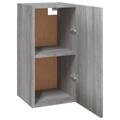TV-tasot 2 kpl harmaa Sonoma 30,5x30x60 cm lastulevy