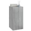 TV-tasot 2 kpl harmaa Sonoma 30,5x30x60 cm lastulevy
