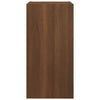 TV-taso 2 kpl ruskea tammi 30,5x30x60 cm tekninen puu
