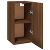 TV-taso 2 kpl ruskea tammi 30,5x30x60 cm tekninen puu