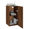 TV-taso 2 kpl ruskea tammi 30,5x30x60 cm tekninen puu