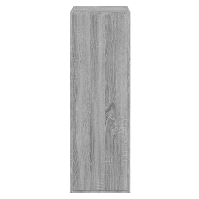 TV-tasot 2 kpl harmaa Sonoma 30,5x30x90 cm tekninen puu