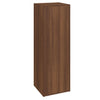 TV-taso 2 kpl ruskea tammi 30,5x30x90 cm tekninen puu