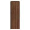TV-taso 2 kpl ruskea tammi 30,5x30x90 cm tekninen puu